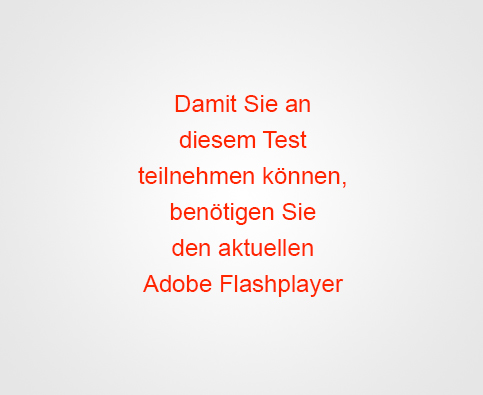 Adobe Flashplayer benötigt